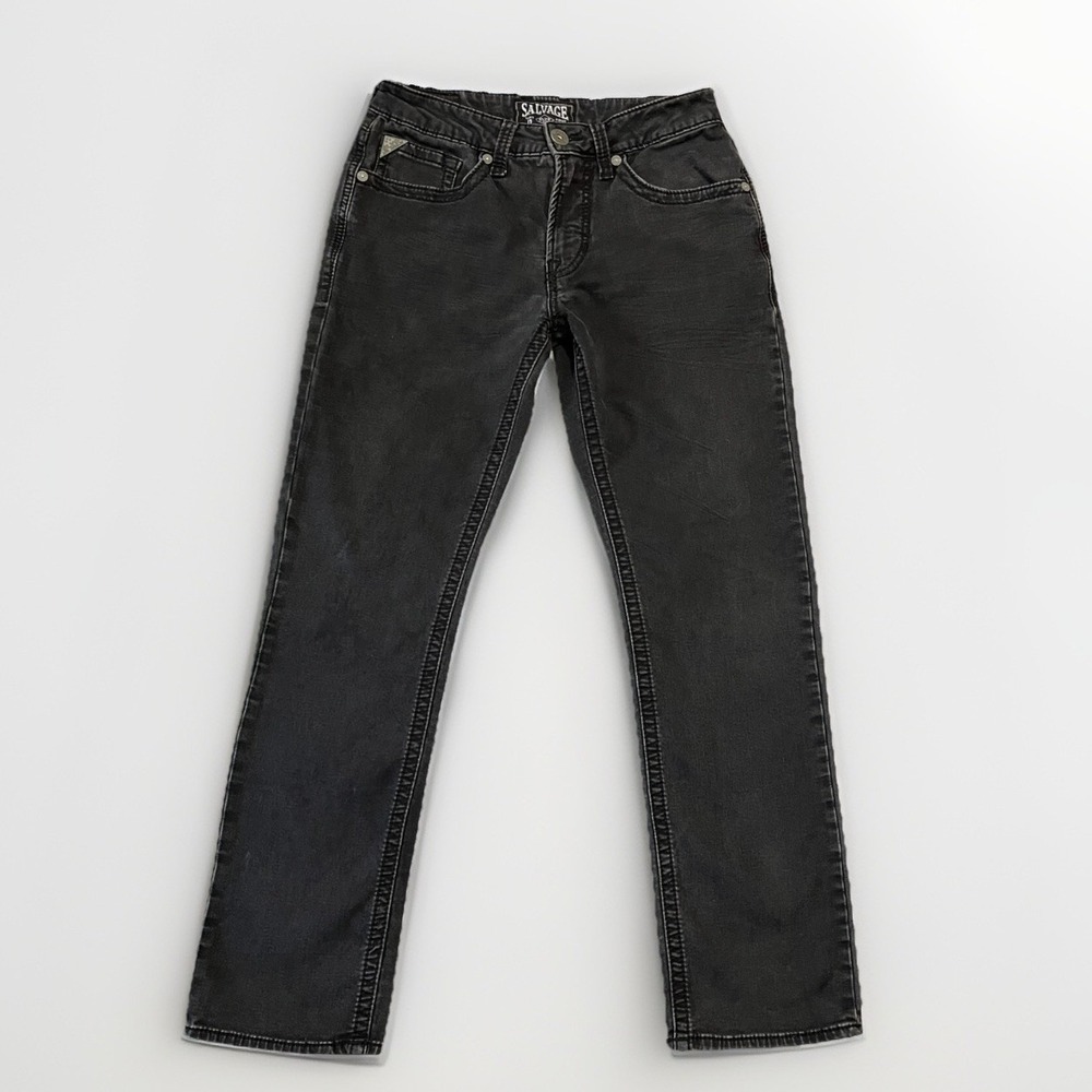 Salvage Supply Co. Jeans Mens 31X30 Mayhem Straight‎ Regular Fit Grunge Denim